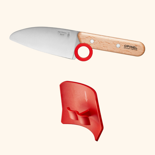 Opinel Le Petit Chef Barnkniv med fingerskydd