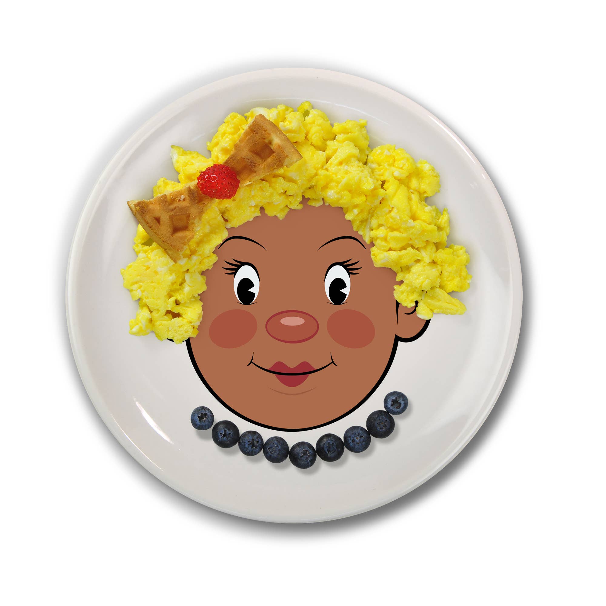 Ms Food Face - Middagstallrik