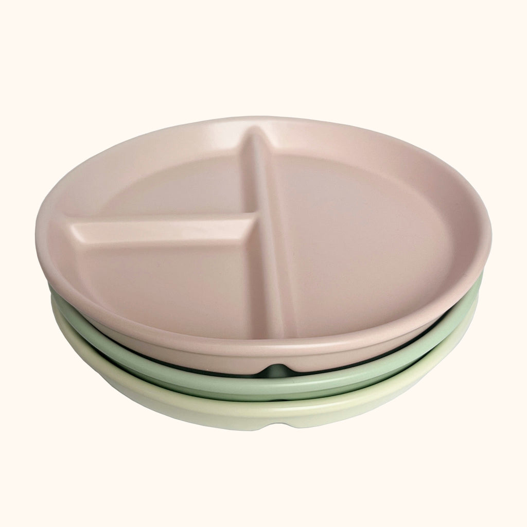 Avdelad tallrik i porslin