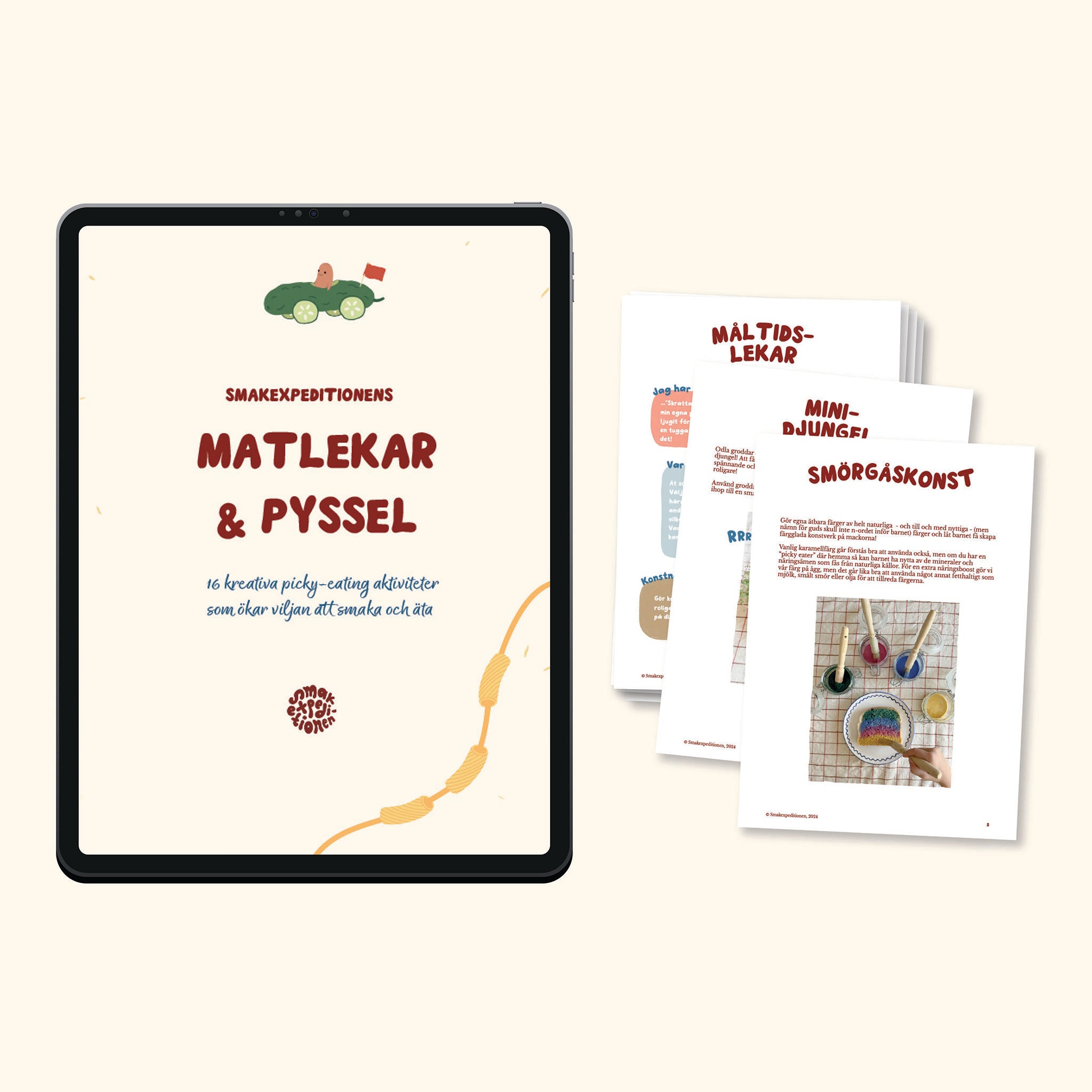 Matlekar och pyssel för picky eaters - DIGITAL DOWNLOAD